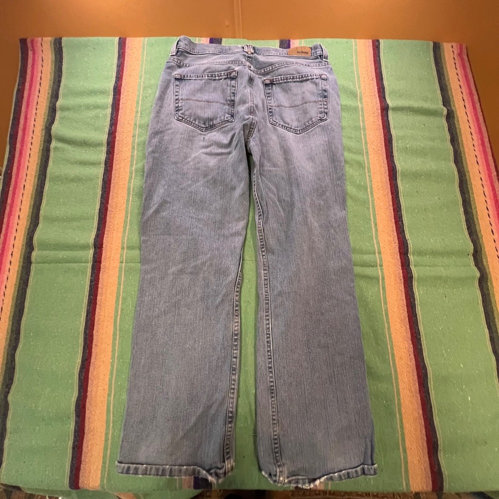 Urban Pipeline Straight Leg Jeans Mens 32x30 Blue Distressed Y2K Grunge Skate